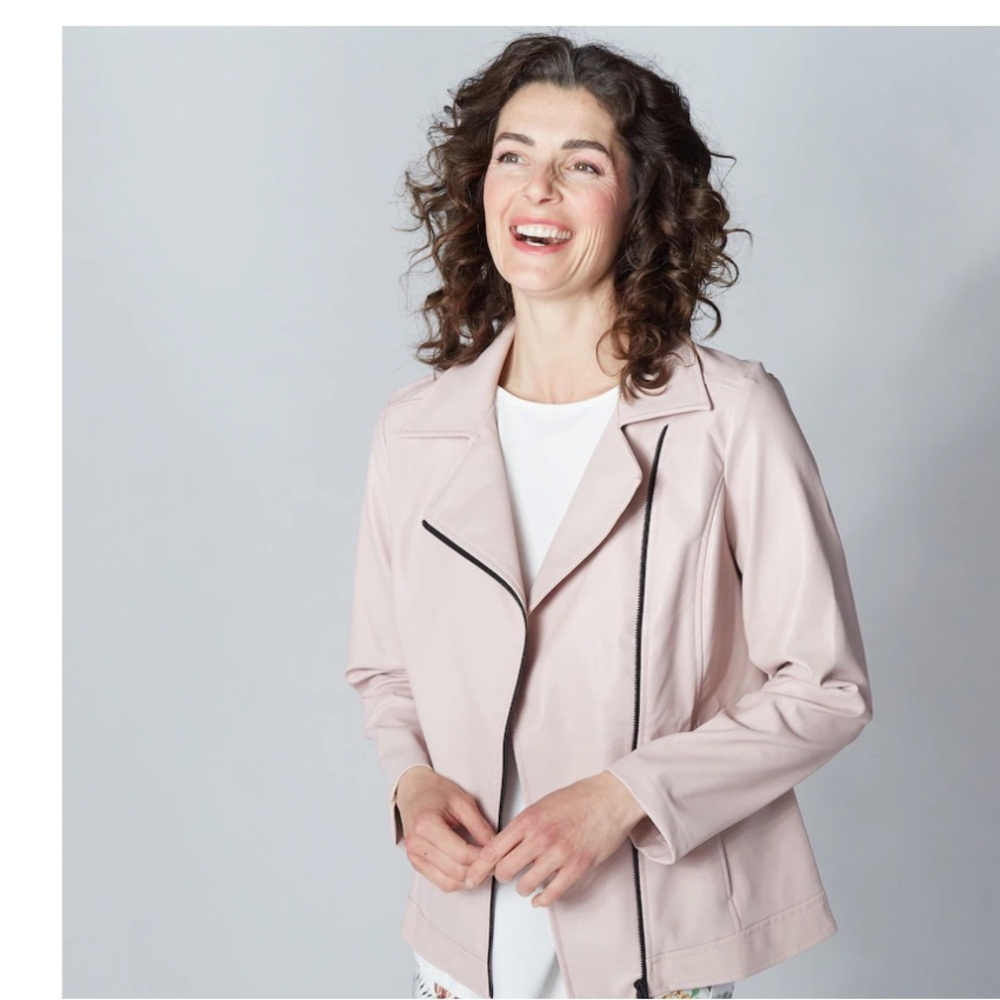 NWT Perfecto Faux Leather Moto Jacket